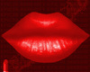 sexy red lip gloss