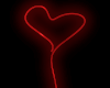 Red Heart Neon