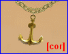 [cor] Anchor necklace