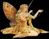 Golden Butterfly Lady