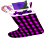 mila purple stocking