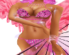 pink pvc bikini