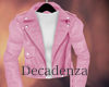 !D! Leather Jacket pink
