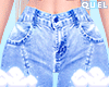 🤍 Blue Denim Pants