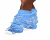 Blue  boots