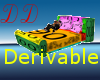 Derivable Bed W/poses