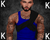 Blue tank + sweater