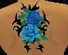Tribal Blue Roses (F)