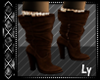 *LY* Brown Boots