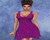 Violet Party Dress