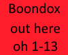 Boondox - out here