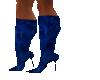 blue sexy boots