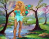 Aqua Fairydress w/wings