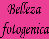 Miss Belleza Fotogenica