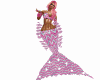cute mermaid pink dress