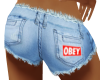 OBEY Denim Shorts