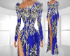 Regal Blue Gown
