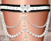 C~Whte/Blck Amore Garter
