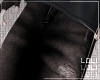 お. worn jeans M