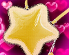 ! fluffy star bag <33