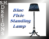 Blue Pixie Standing Lamp