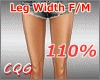 CG: Leg Width 110%