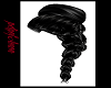 black bun w/ loose braid