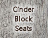 Cinder Block Seats