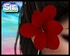 Hair Flower - Red (RS)