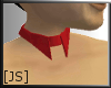 [JS] Collar Red No Tie