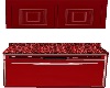 Red Dishwaher Unit