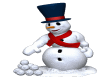 Animated Snowman...