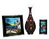 Tropical Art and Vase