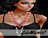 g;Elisa hotpink beads