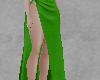 A~ Green Split Skirt