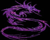 black and purple dragon