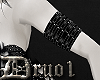 [D]Pvc Skull Bracelet/L