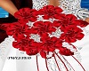 Dahlia Red Bouquet