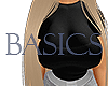 BASICS AB BLACK SHIRT
