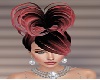 Xenia peach hairdo