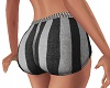 RLS Gray Stripe Shorts