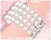 $K Pearl Bracelet Left