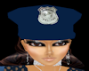 *Blue Police Hat*
