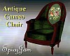 Antique Cameo Chair DkGn