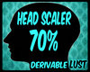 M/F 70% Head Scaler