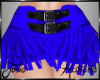 Jos~ Western Skirt Blue