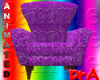 Purple Foam Relax Chair