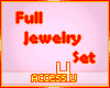 ! Full Heart Jewelry Set
