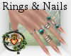 Beach Rings & Nails