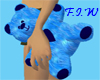 Fabu.I.W blue teddy